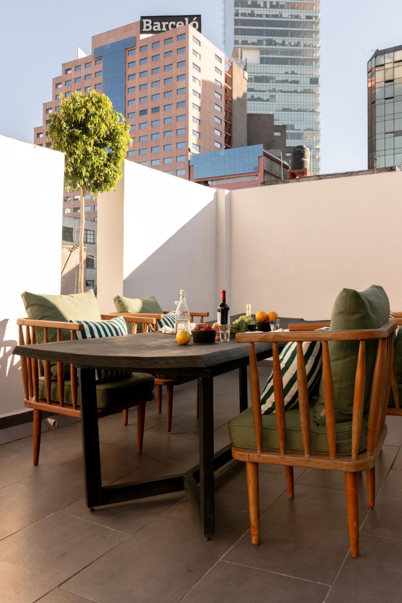Baranda Ocho Apartment Mexico City Luaran gambar